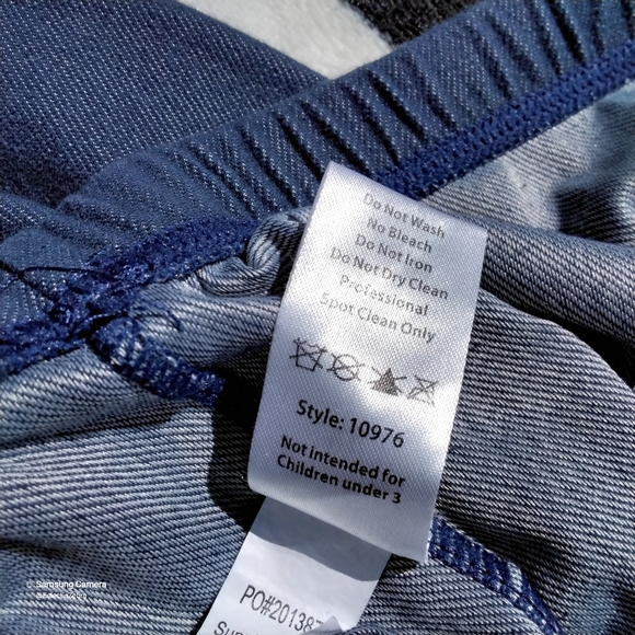 Weissman faux Jean pants - Picture 7 of 7